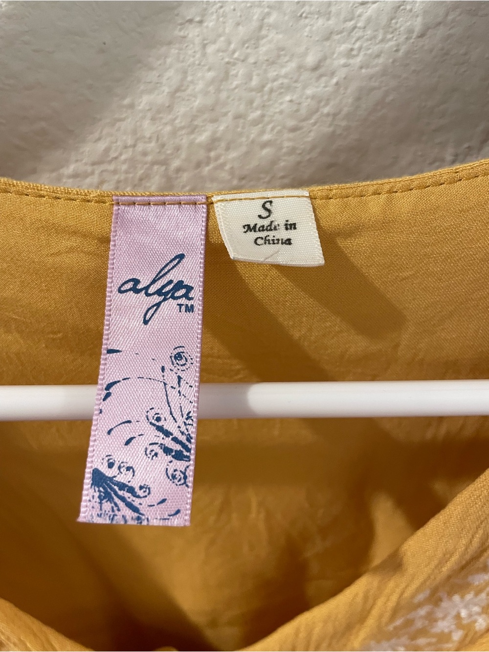 Mustard Yellow Button-Front Maxi Dress - Picture 4 of 5